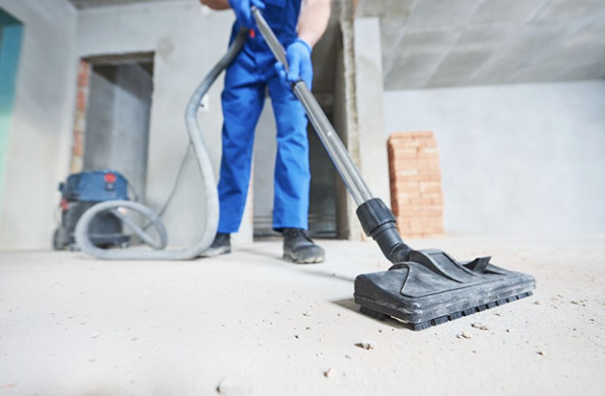 Post-construction cleaning